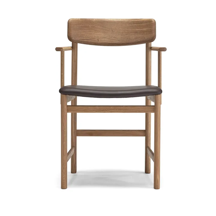 Pal アームチェア - Oak natural oil-Elmosoft 93129 - Stolab