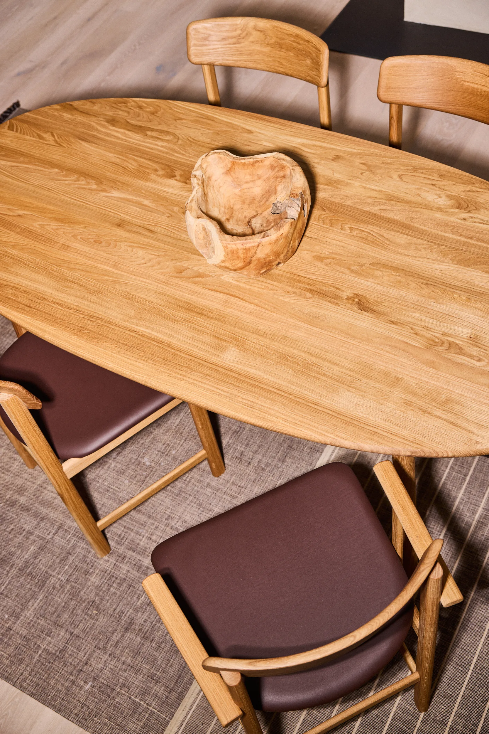 Pal チェア, Oak natural oil-Elmosoft 93129 Stolab