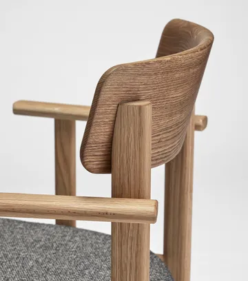 Pal アームチェア - Oak natural oil-Tornado V3576 - Stolab