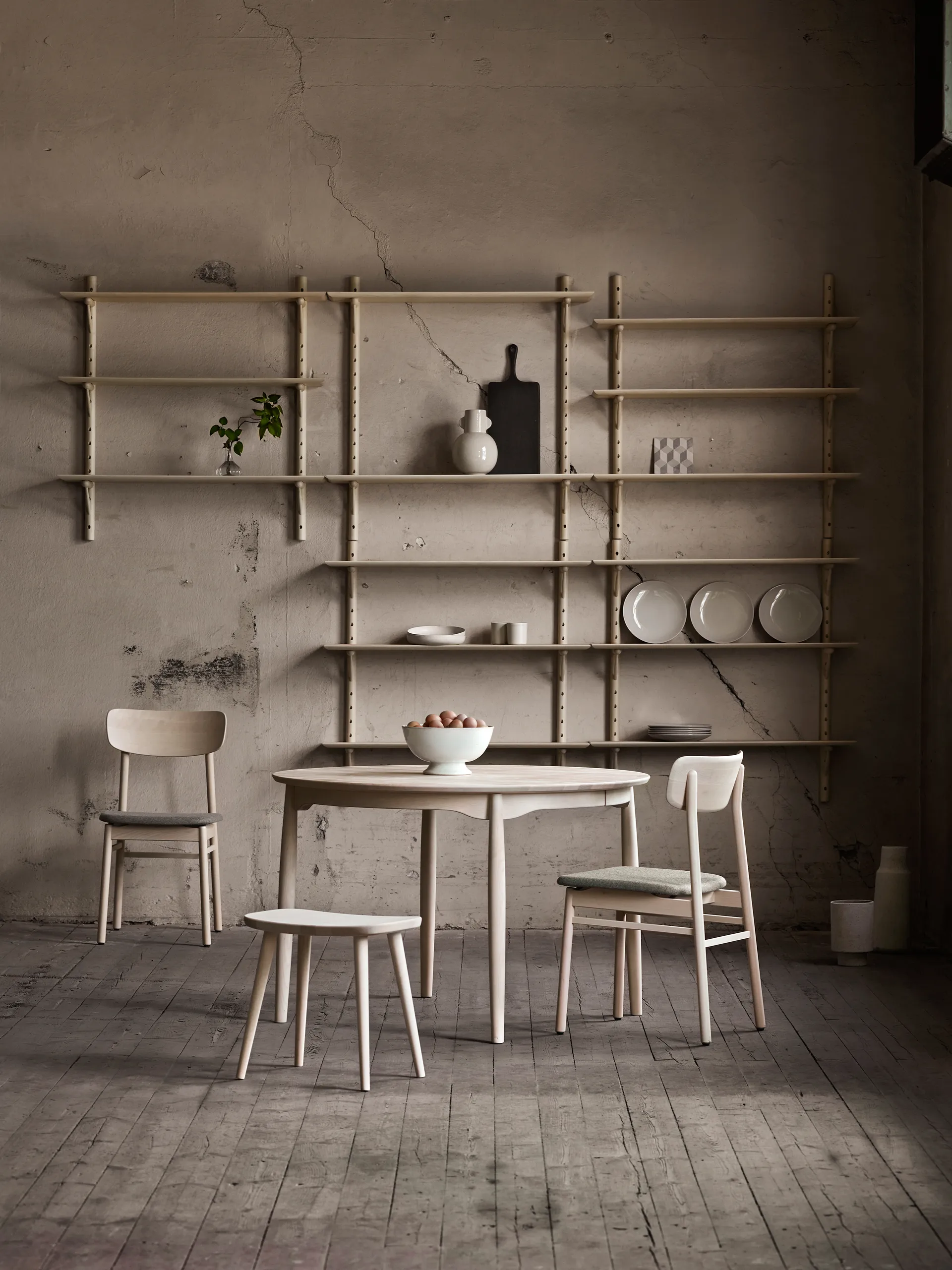 Palle スツール, Matte-lacquer - light Stolab