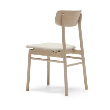Prima Vista チェア light matte lacquered oak - Textile Atto Driftwood V3576/01 grey - Stolab