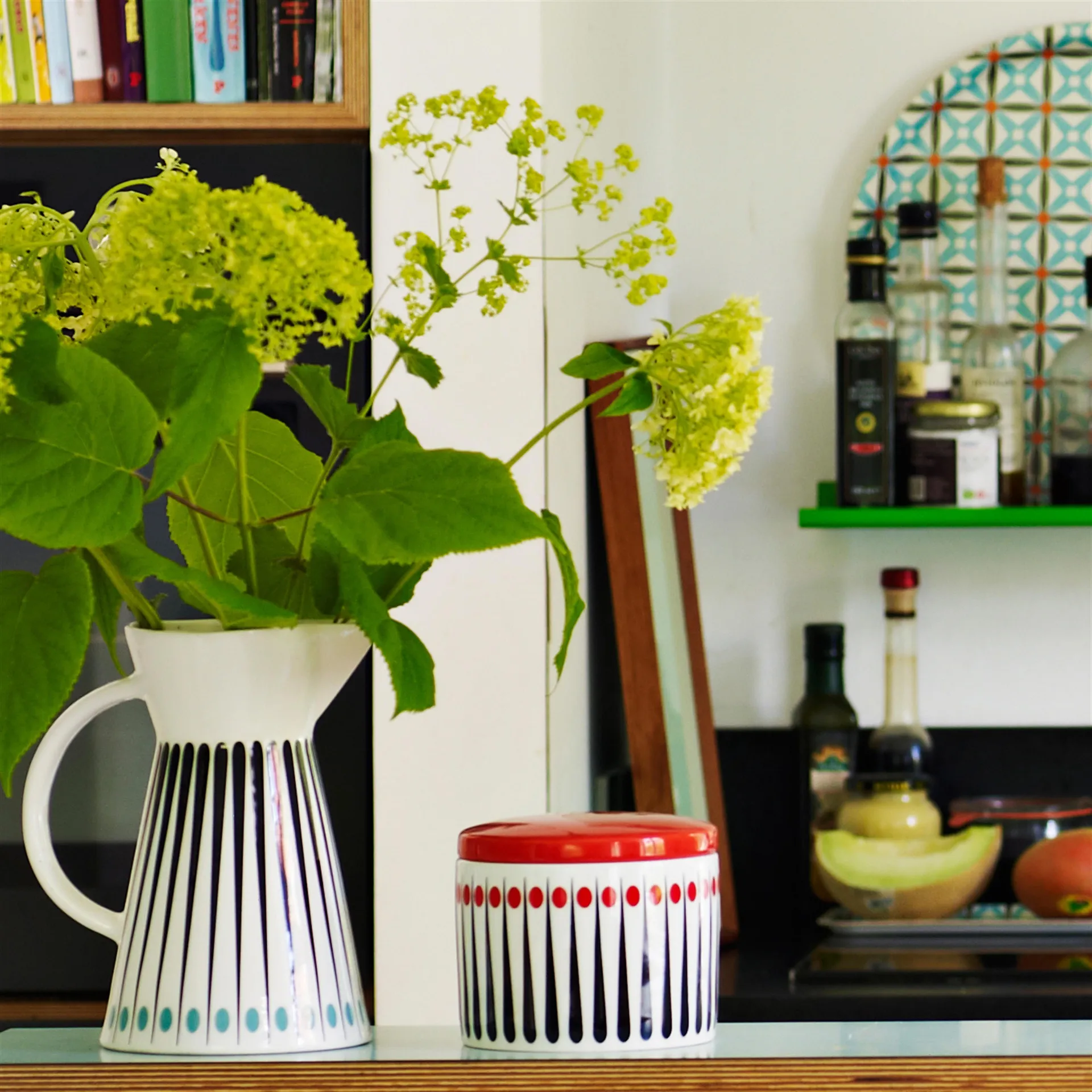 Amanda ジャー, white-tomato 10 cm Superliving | スーパーリビング