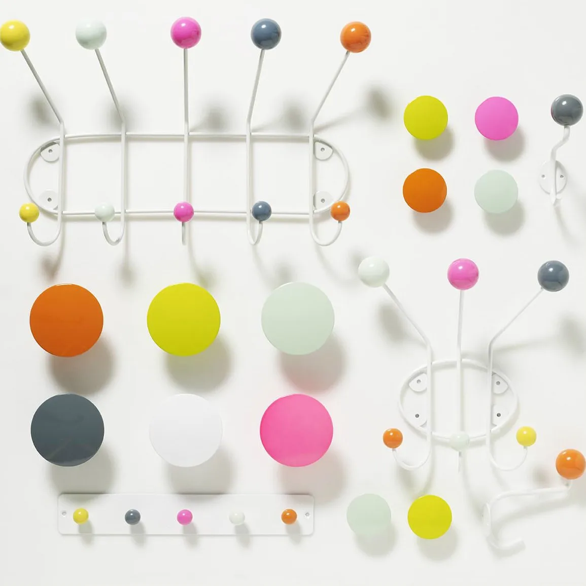Superliving フック 3, white-neon-multi Superliving | スーパーリビング
