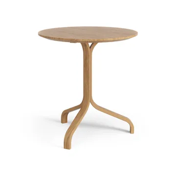 Lamino bord Ø46x49 cm - Oak oiled - Swedese