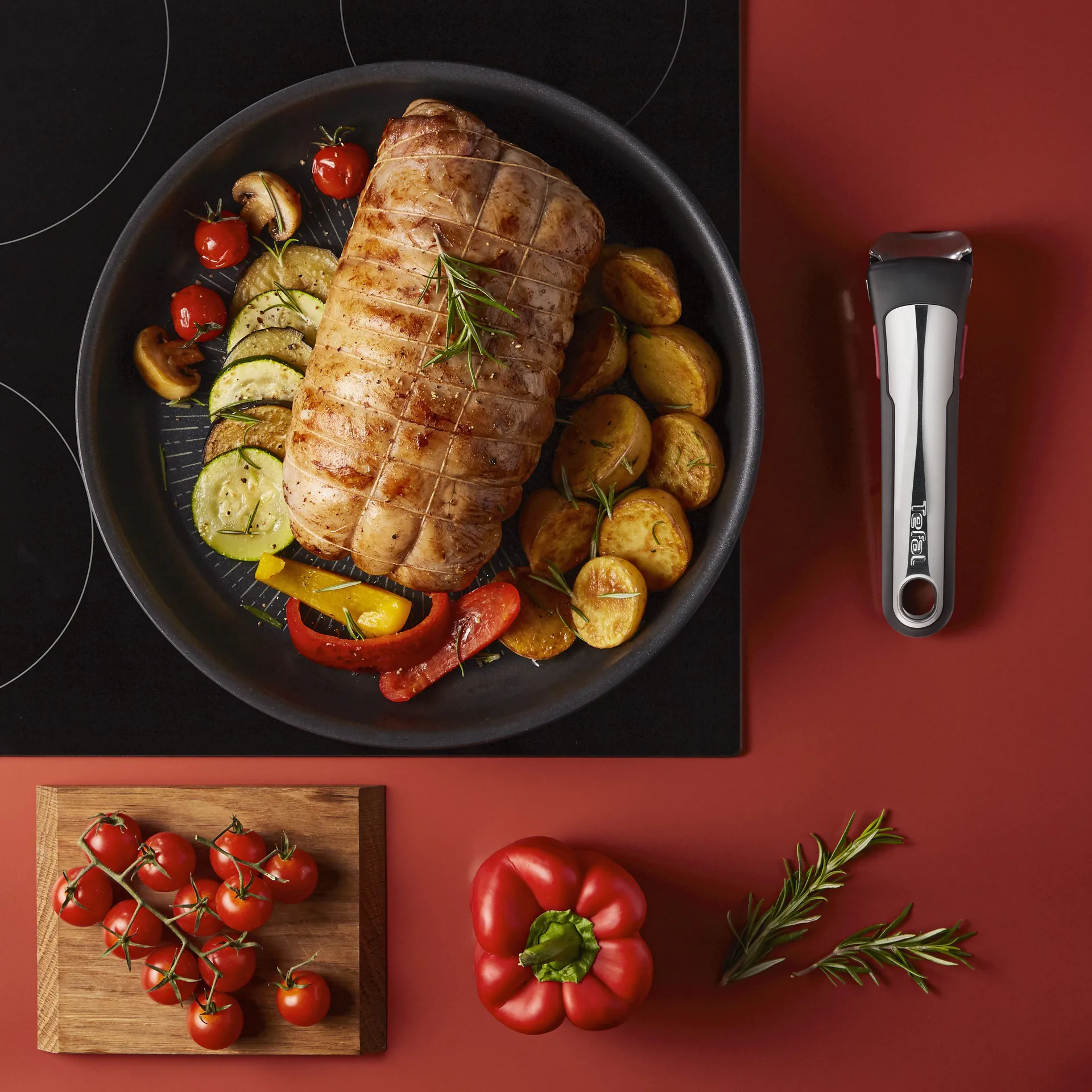 Ingenio Unlimited ON フライパンセット, 3 pieces Tefal