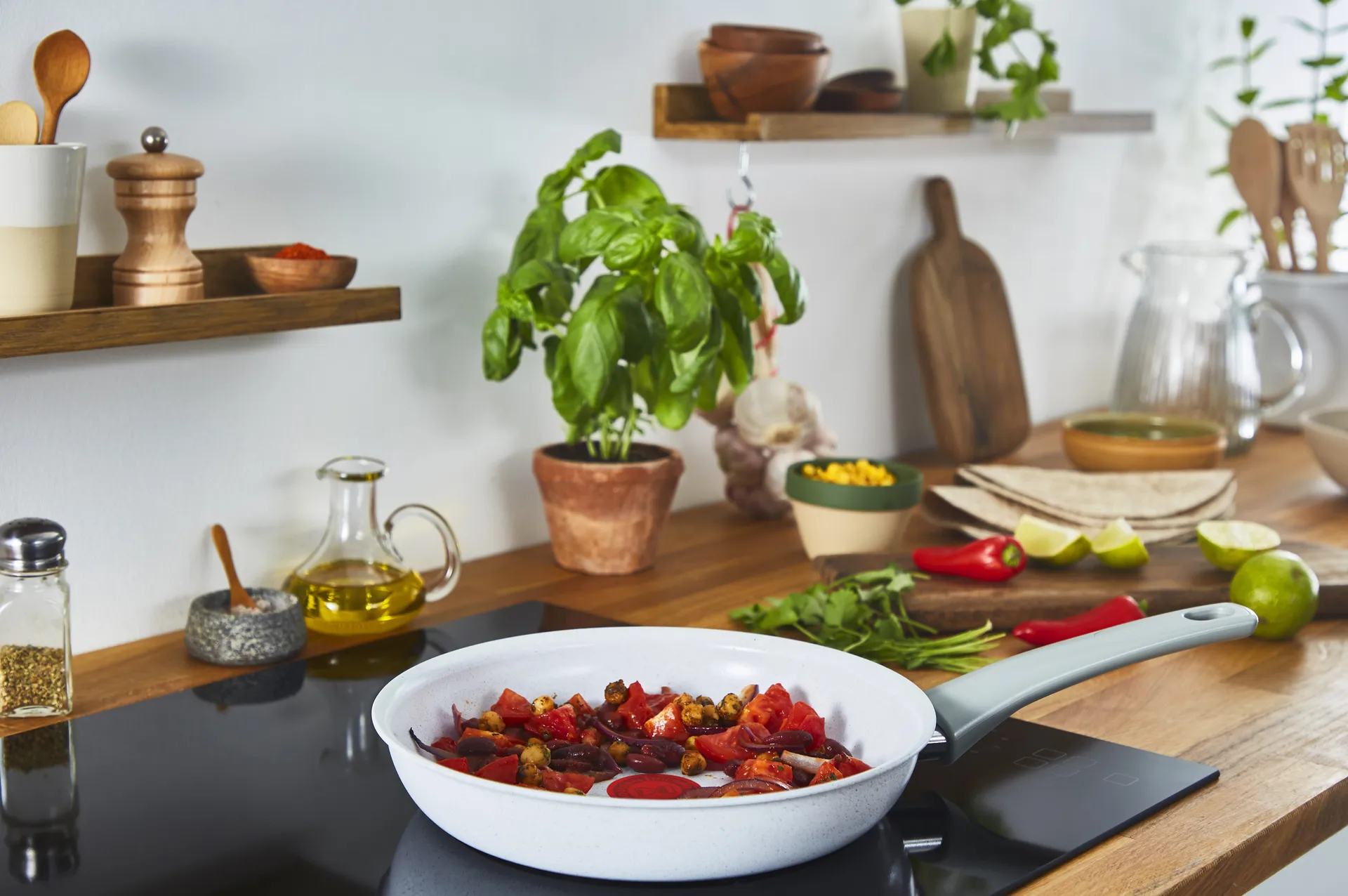 Natural シェフ フライパン グレー, 28 cm Tefal