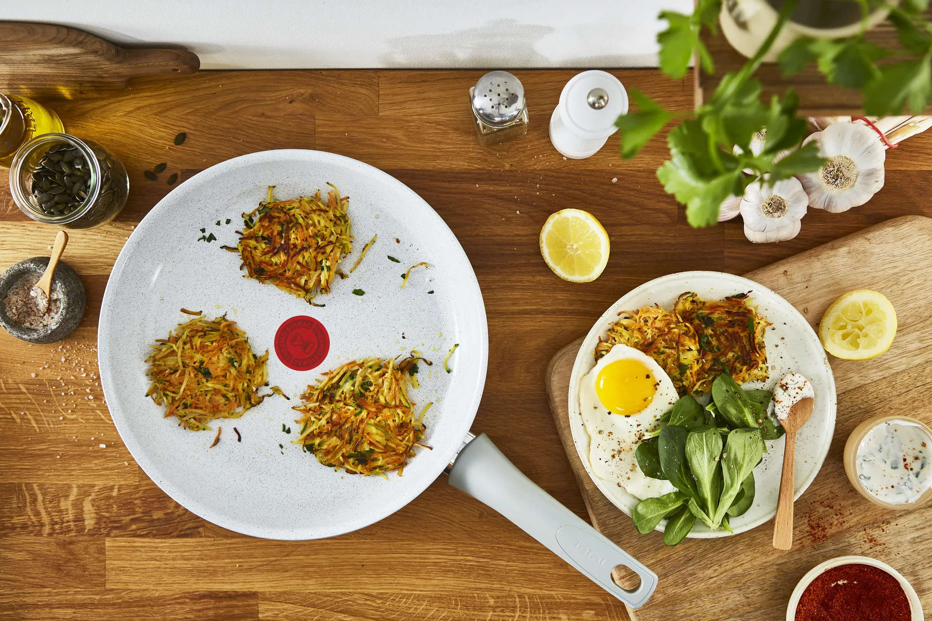 Natural シェフ フライパン グレー, 28 cm Tefal