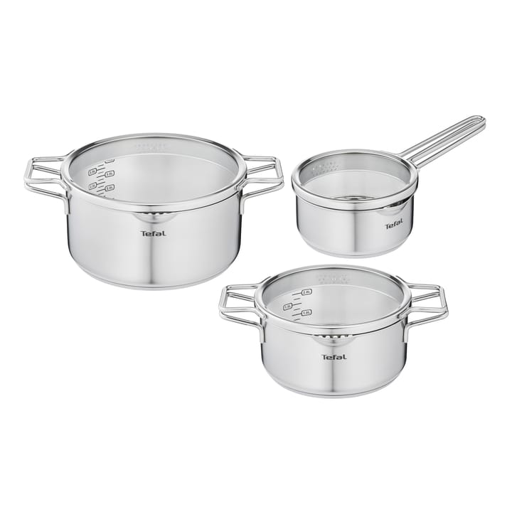 Nordica ソースパン set 6 ピース - Stainless steel - Tefal | ティファール