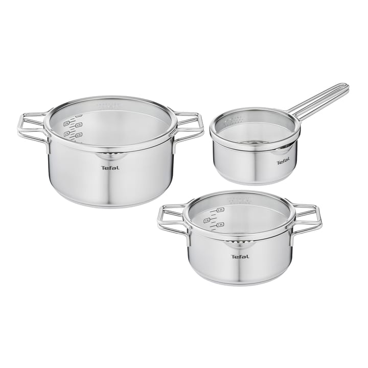 Nordica ソースパン set 6 ピース - Stainless steel - Tefal
