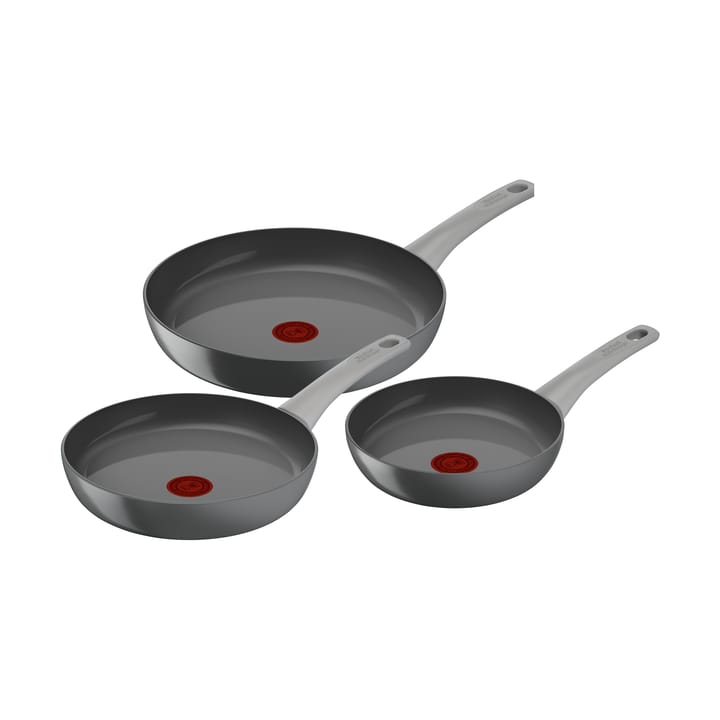 Renew ON フライパン セット 3 pieces - Grey - Tefal