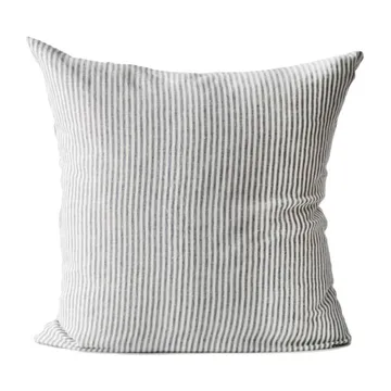 ストーンウォッシュ リネン 枕カバー 65x65 cm - Grey-white - Tell Me More | テルミーモア