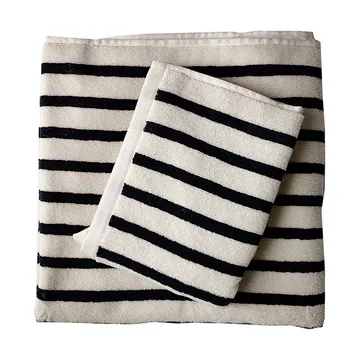 Bonnie タオル 50x70 cm - Black - Tell Me More | テルミーモア