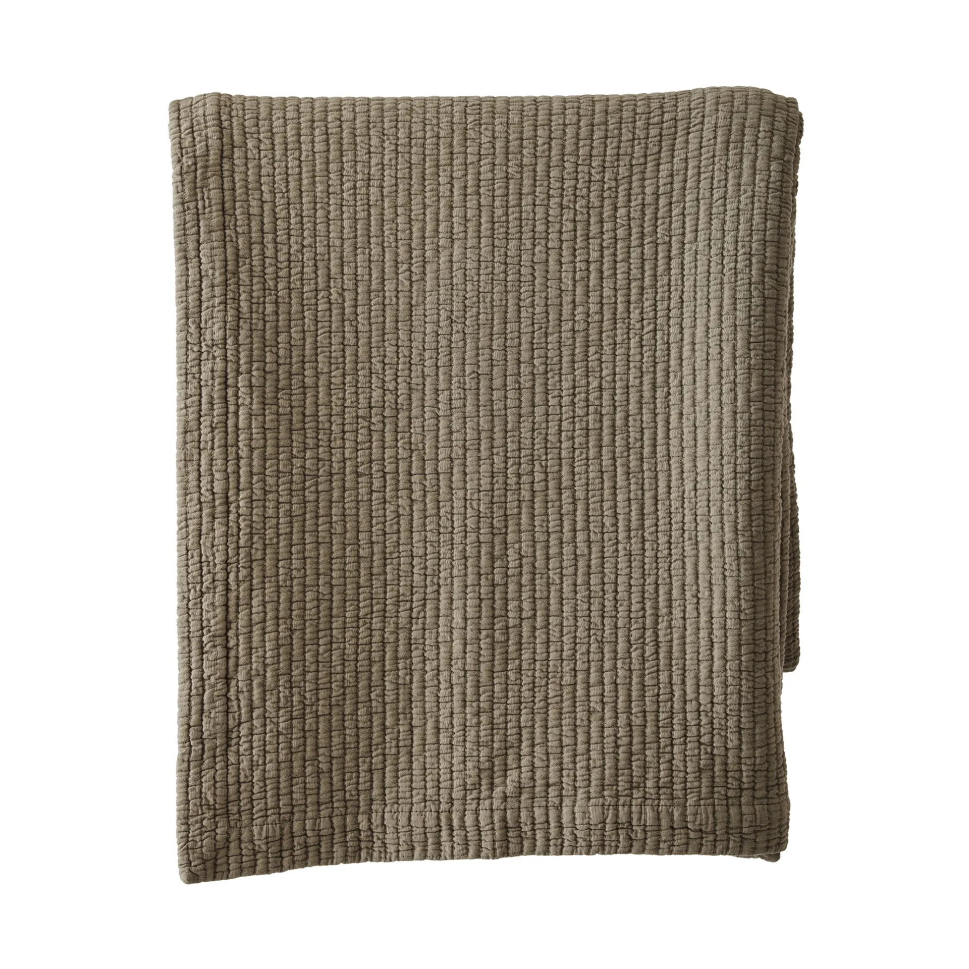 Brick ベッドスプレッド 180x260 cm, Olive Tell Me More | テルミーモア