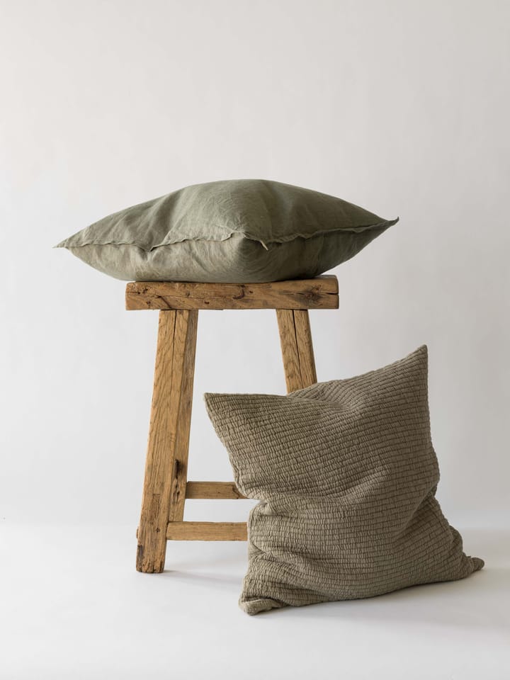 Brick クッションカバー 50x50 cm, Olive Tell Me More | テルミーモア