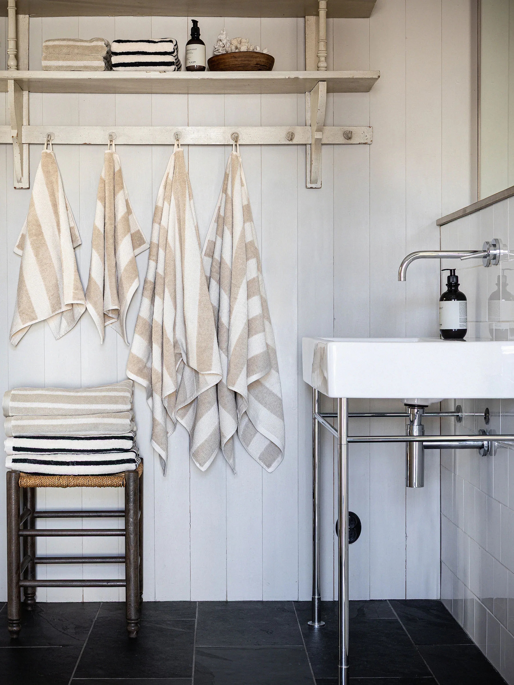 Cleo タオル 50x70 cm, Beige Tell Me More | テルミーモア