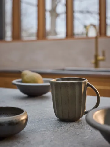 Elba マグ - Green brown, 35 cl - Tell Me More | テルミーモア