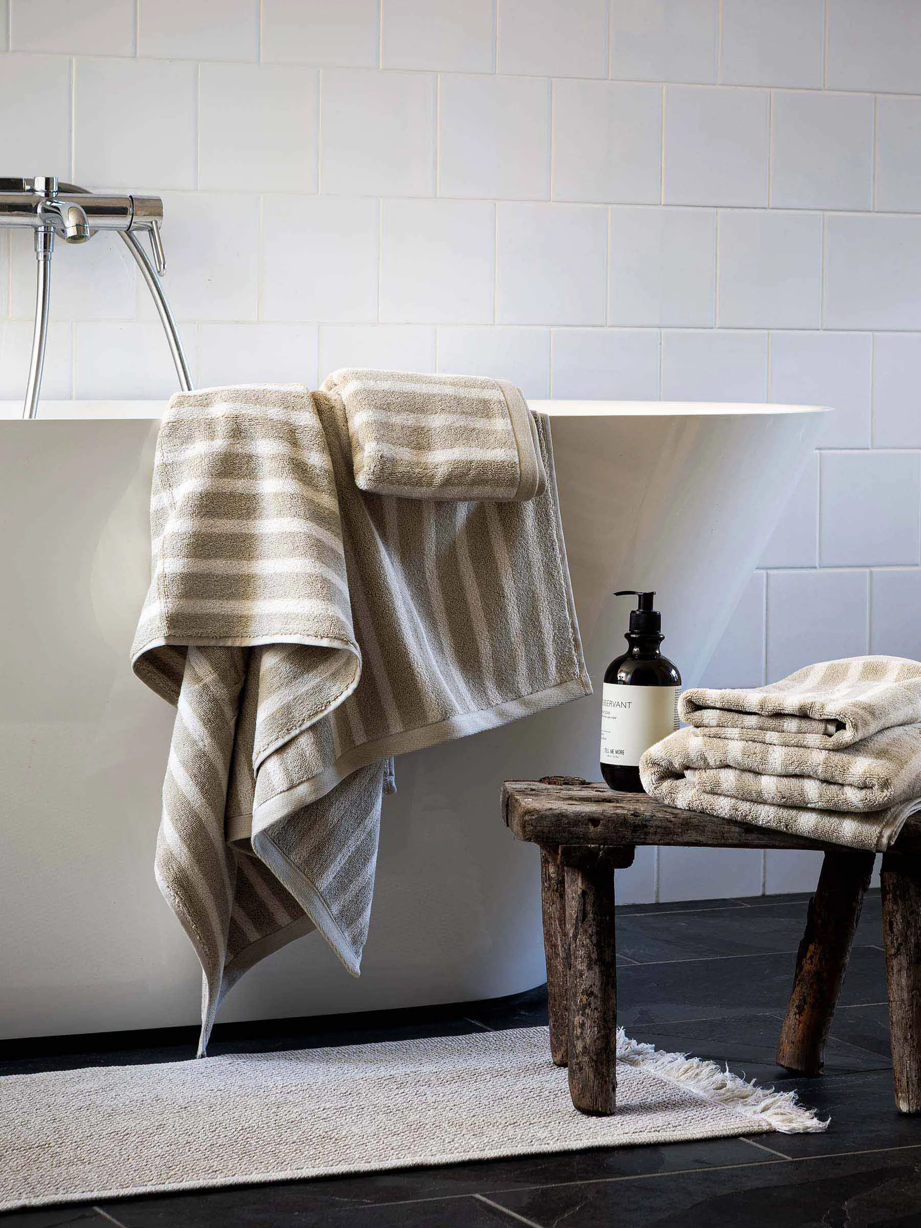 Elsa バスマット, Off-white, 60x100 cm Tell Me More | テルミーモア