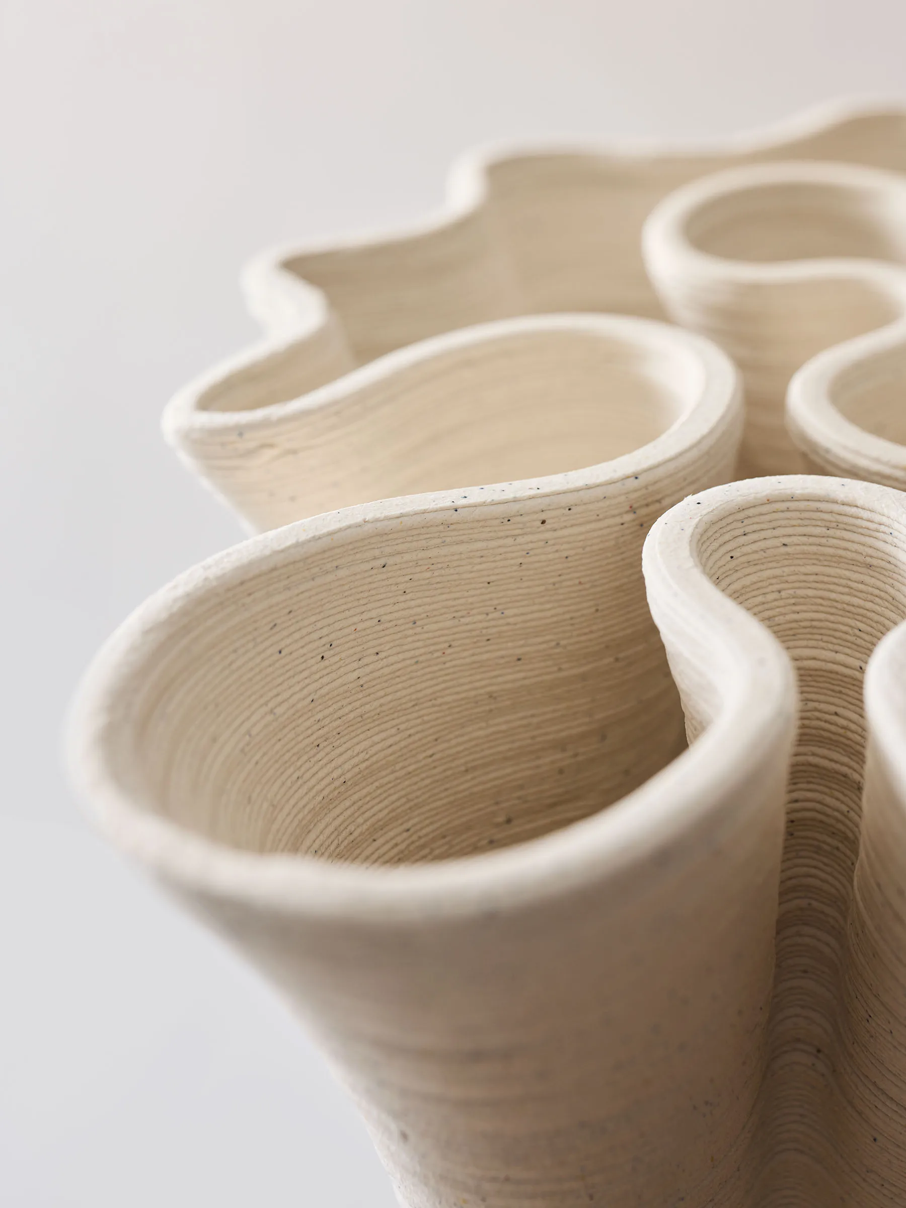 Fiordo 花瓶 L, Off-white Tell Me More | テルミーモア