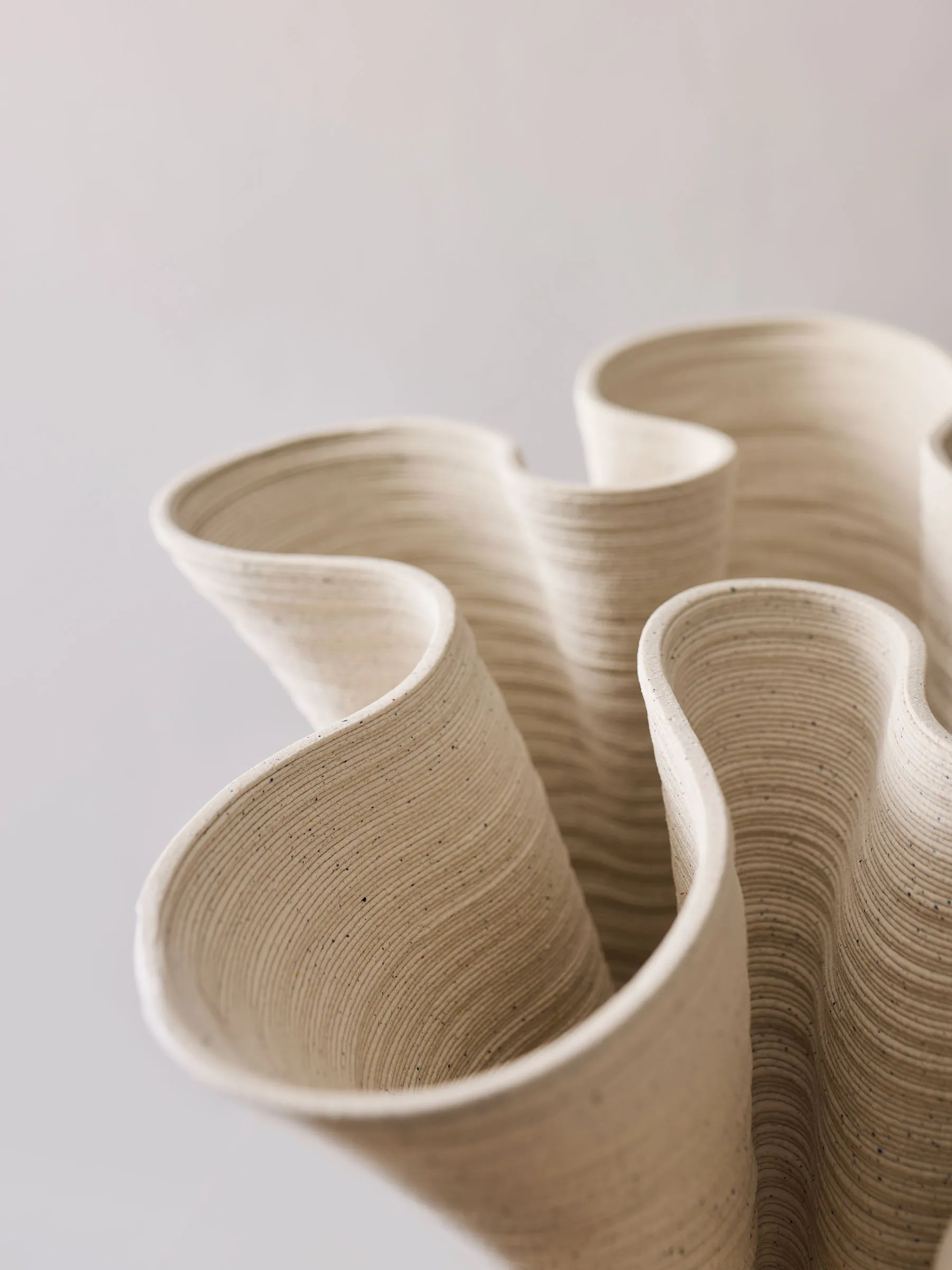 Fiordo 花瓶 S, Off-white Tell Me More | テルミーモア