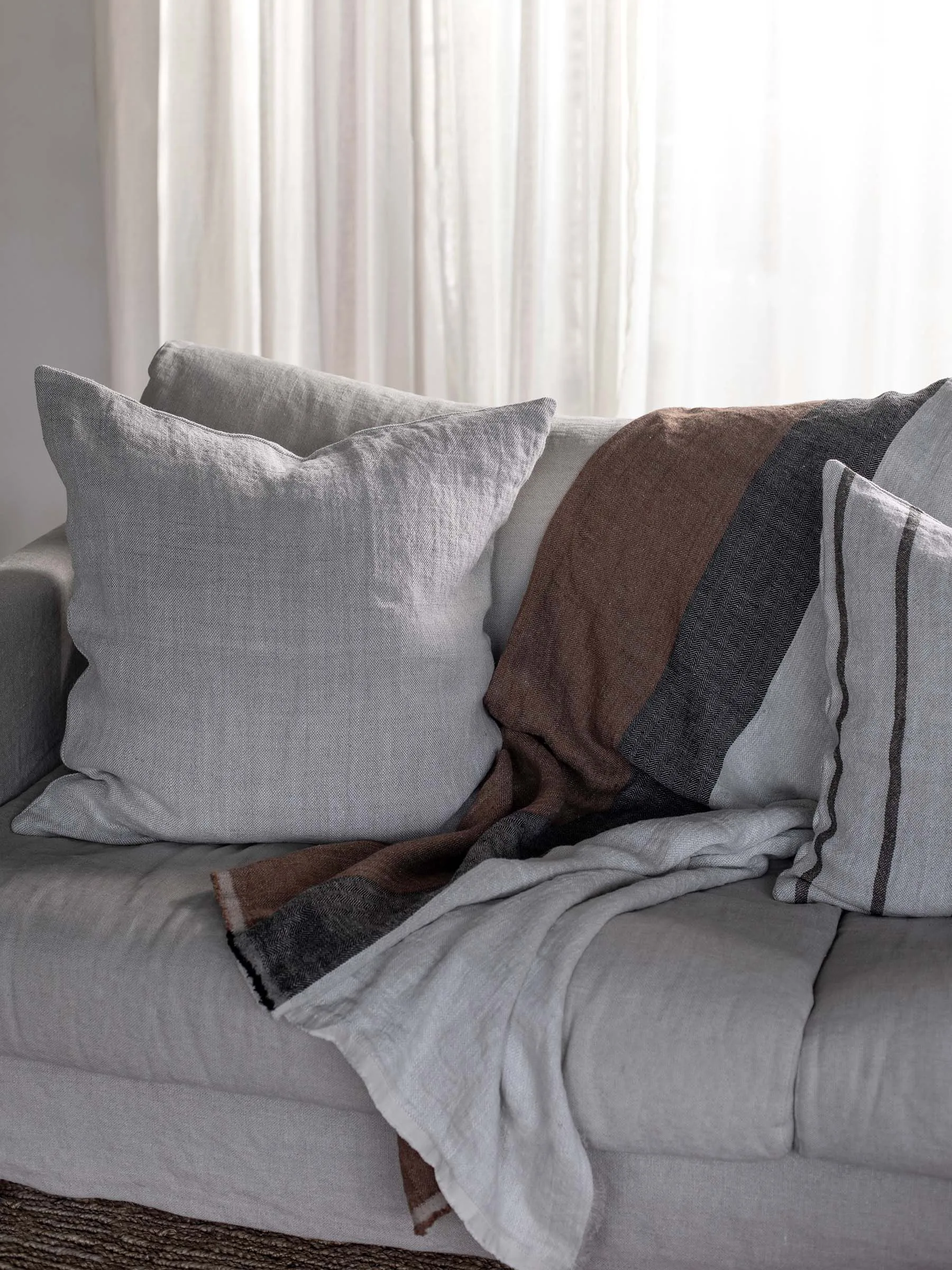 Frances ブランケット 130x170 cm, Tan Tell Me More | テルミーモア