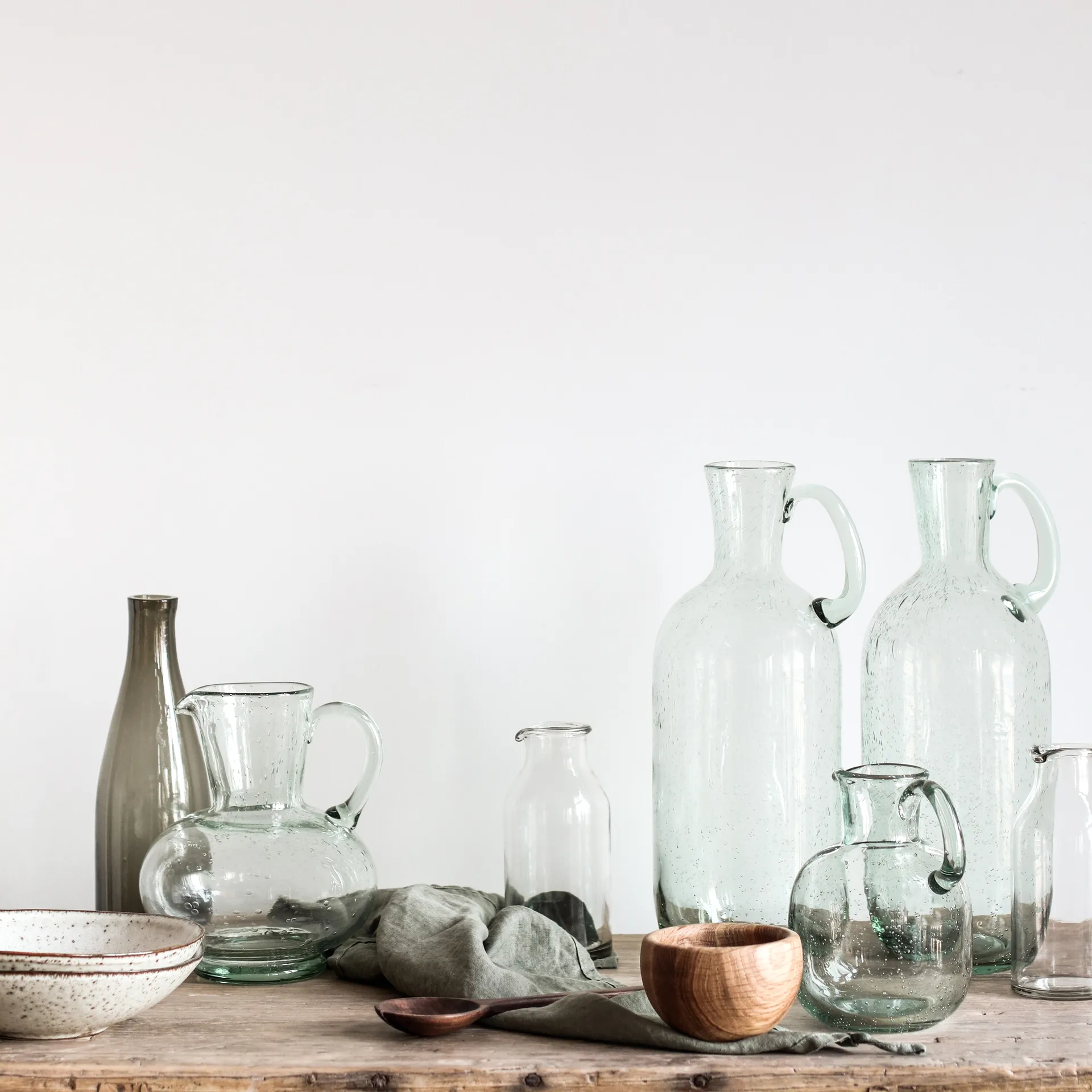 Garonne 花瓶 37 cm, green Tell Me More | テルミーモア