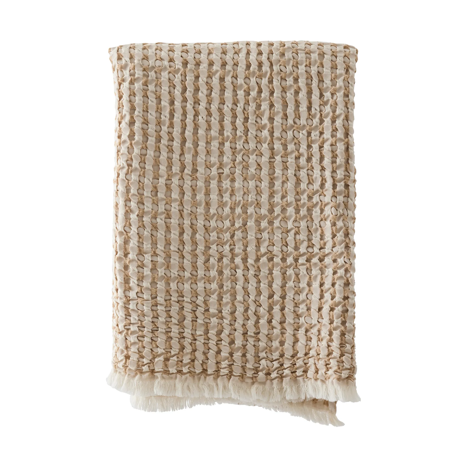 Gilbert スロー 140x200 cm, Beige Tell Me More | テルミーモア