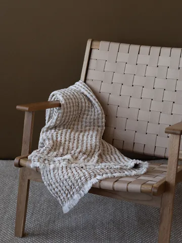 Gilbert スロー 140x200 cm - Beige - Tell Me More | テルミーモア