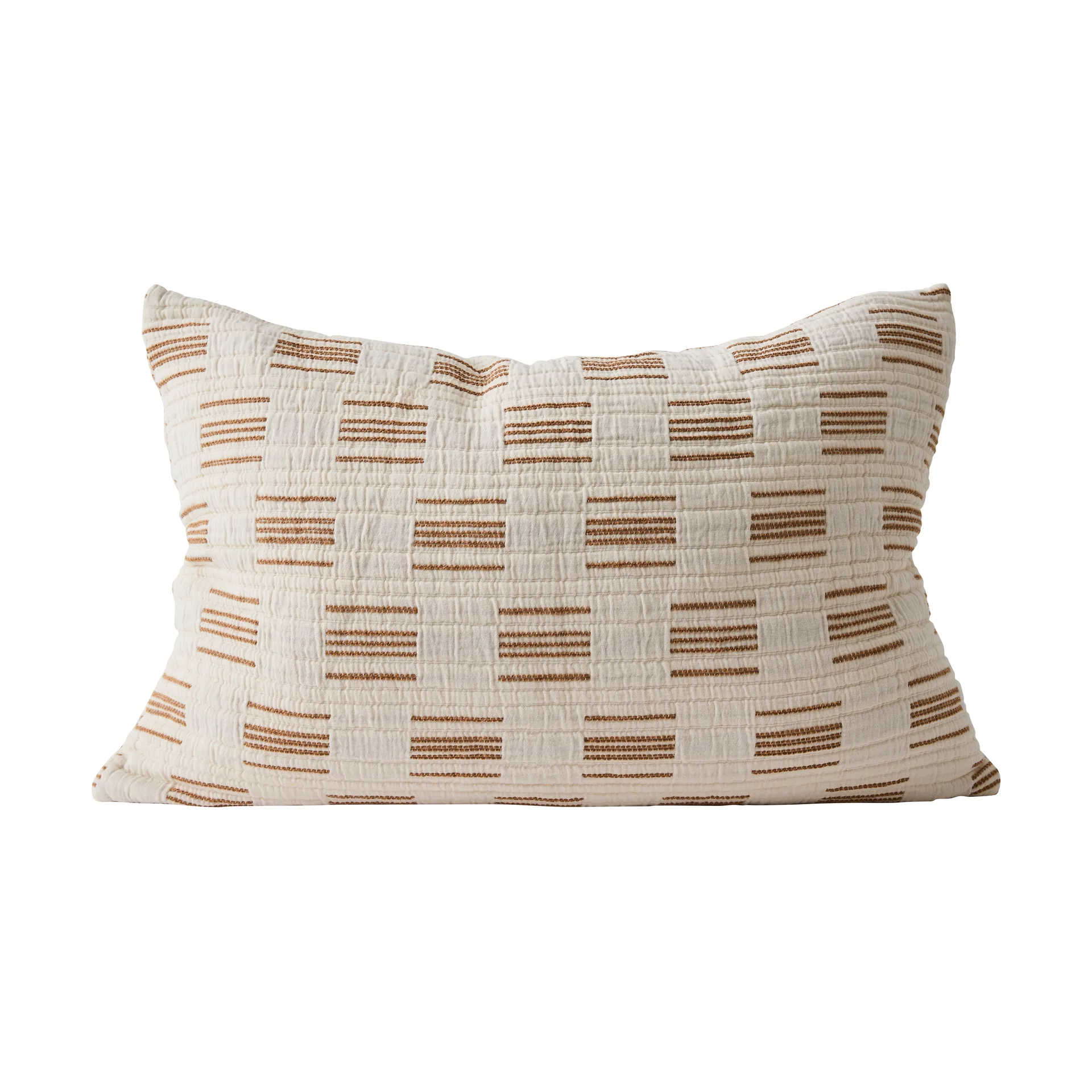 Julien クッションカバー 40x60 cm, Off-white-rust red Tell Me More | テルミーモア