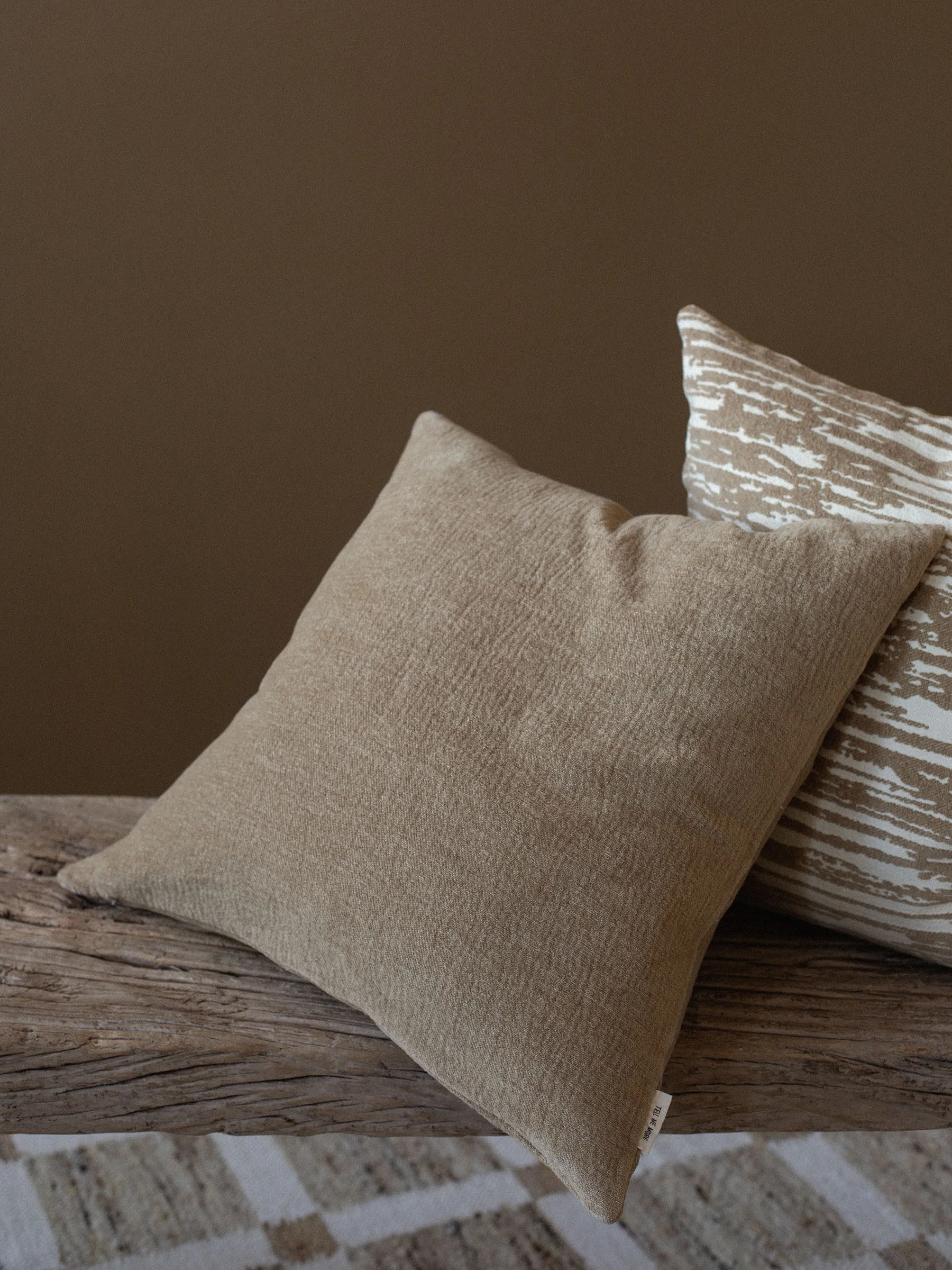 Matteo クッションカバー 50x50 cm, Beige Tell Me More | テルミーモア