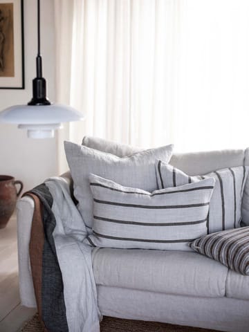 Melvin クッションカバー 40x60 cm - Taupe stripe - Tell Me More | テルミーモア