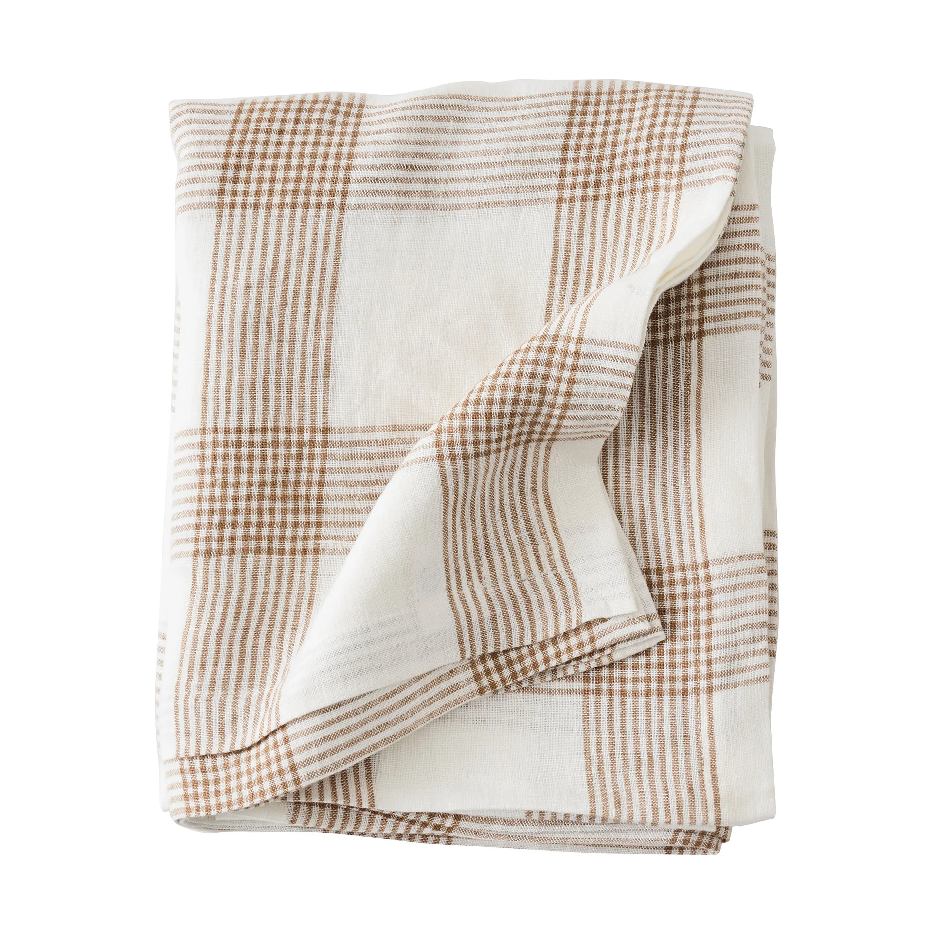 Odette テーブルクロス, Brown, 145x145 cm Tell Me More | テルミーモア