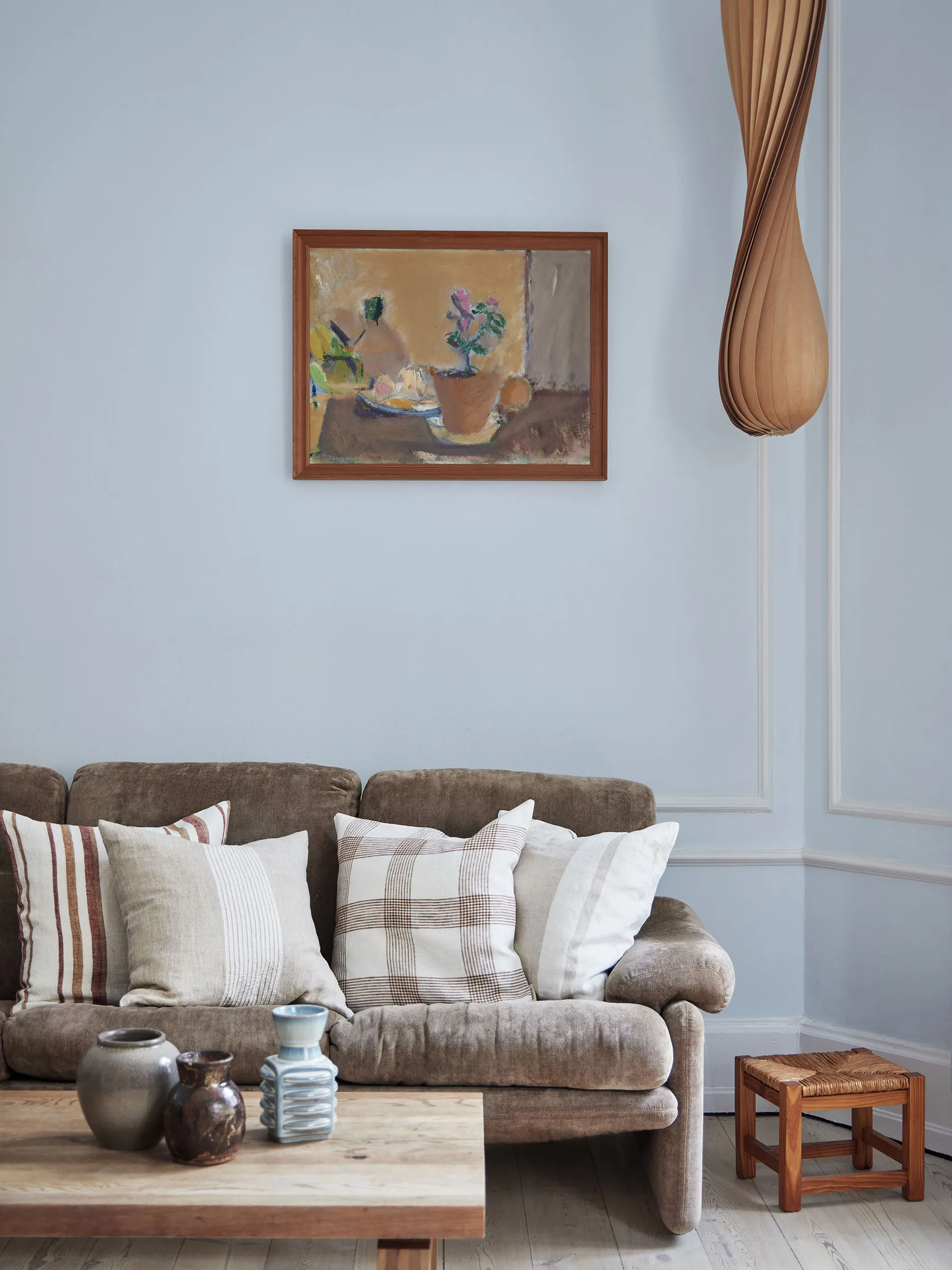 Odette クッションカバー, Brown, 50x50 cm Tell Me More | テルミーモア