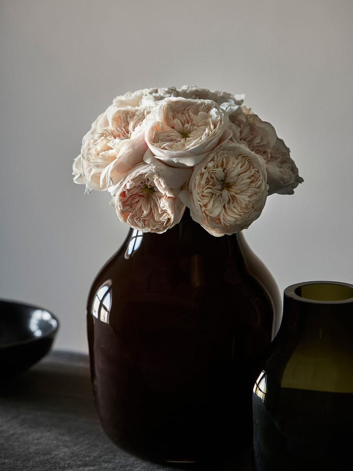 Paloma 花瓶 medium 21 cm, Dark brown Tell Me More | テルミーモア