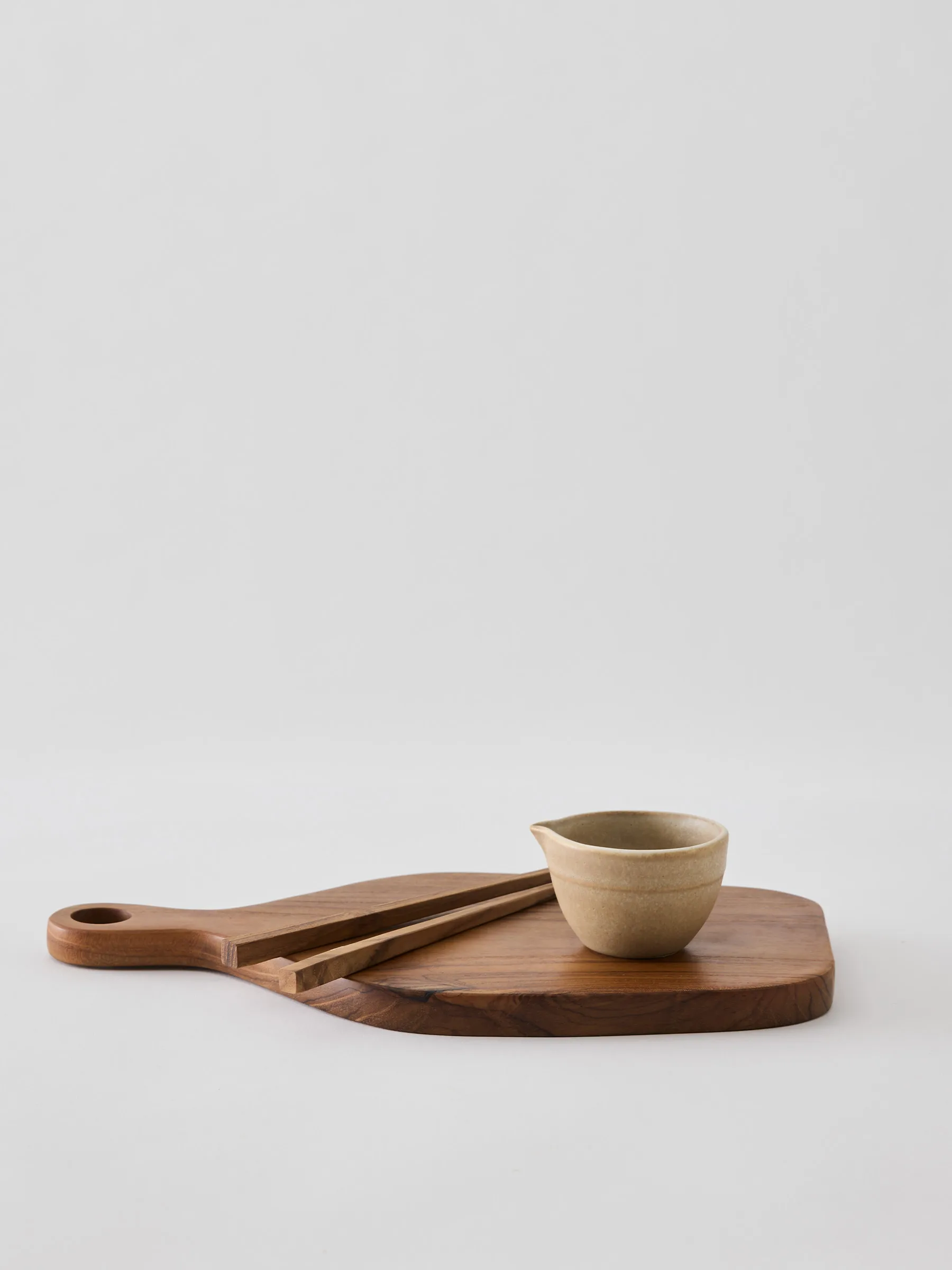 Teak サービングボード, 17.5x30 cm Tell Me More | テルミーモア