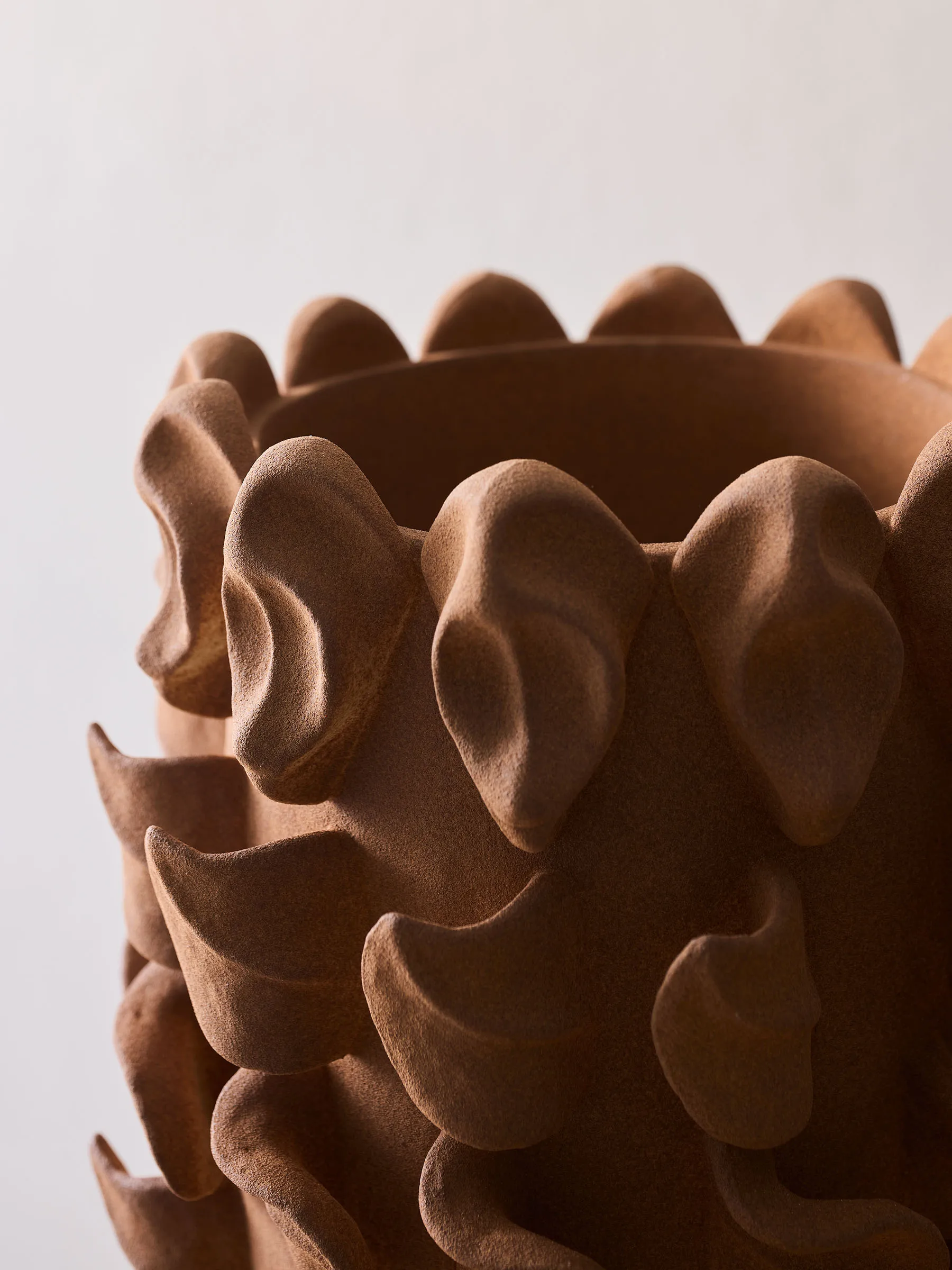 Terra 花瓶 L, Brown Tell Me More | テルミーモア