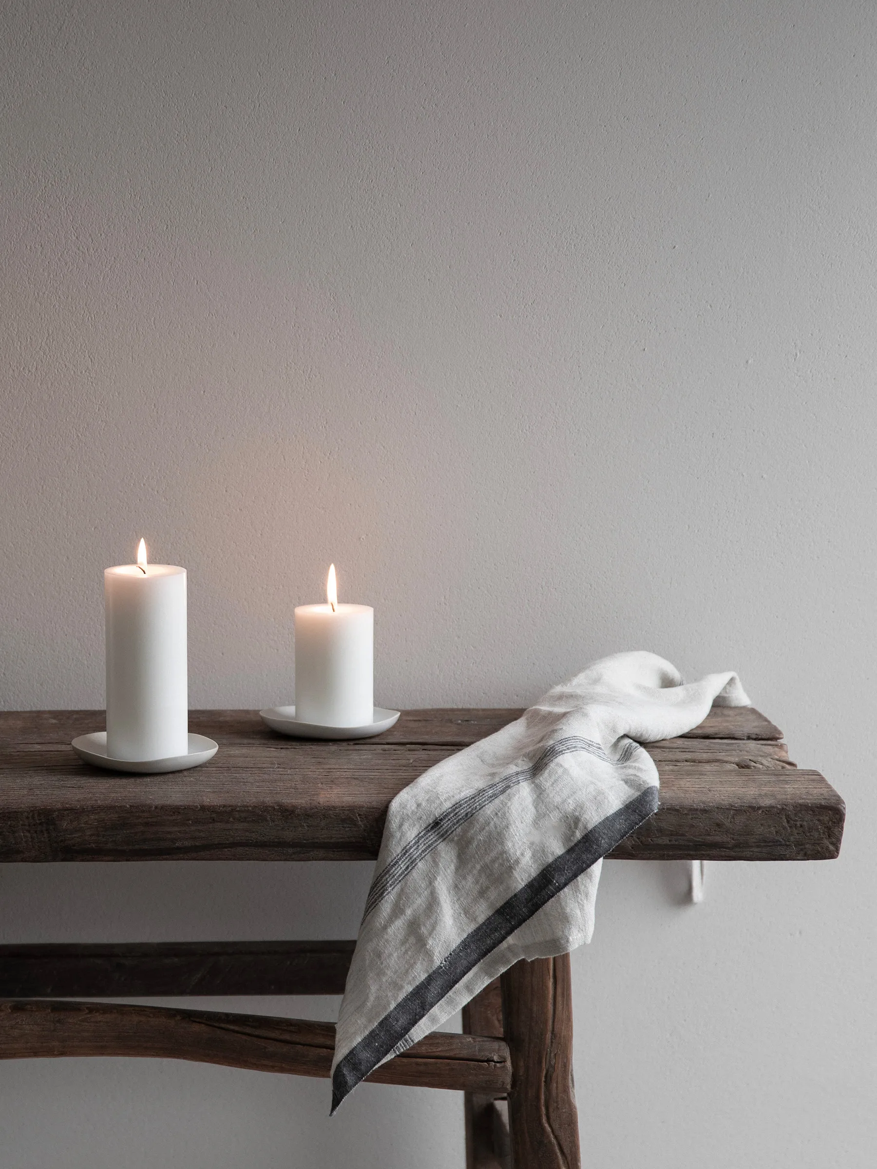 Thea キッチンタオル 50x70 cm, Denim Stripe Tell Me More | テルミーモア