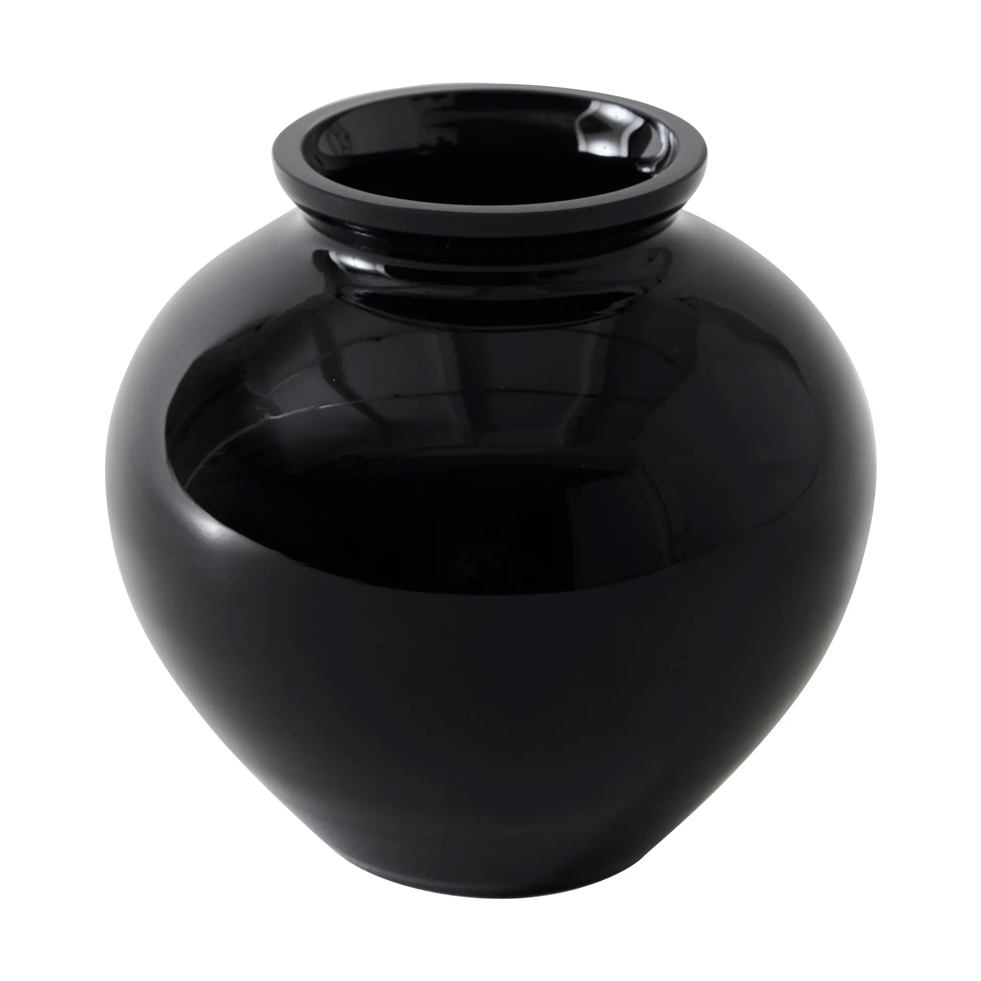 Velino フラワーベース, Black, Ø12.5x11.5 cm Tell Me More | テルミーモア