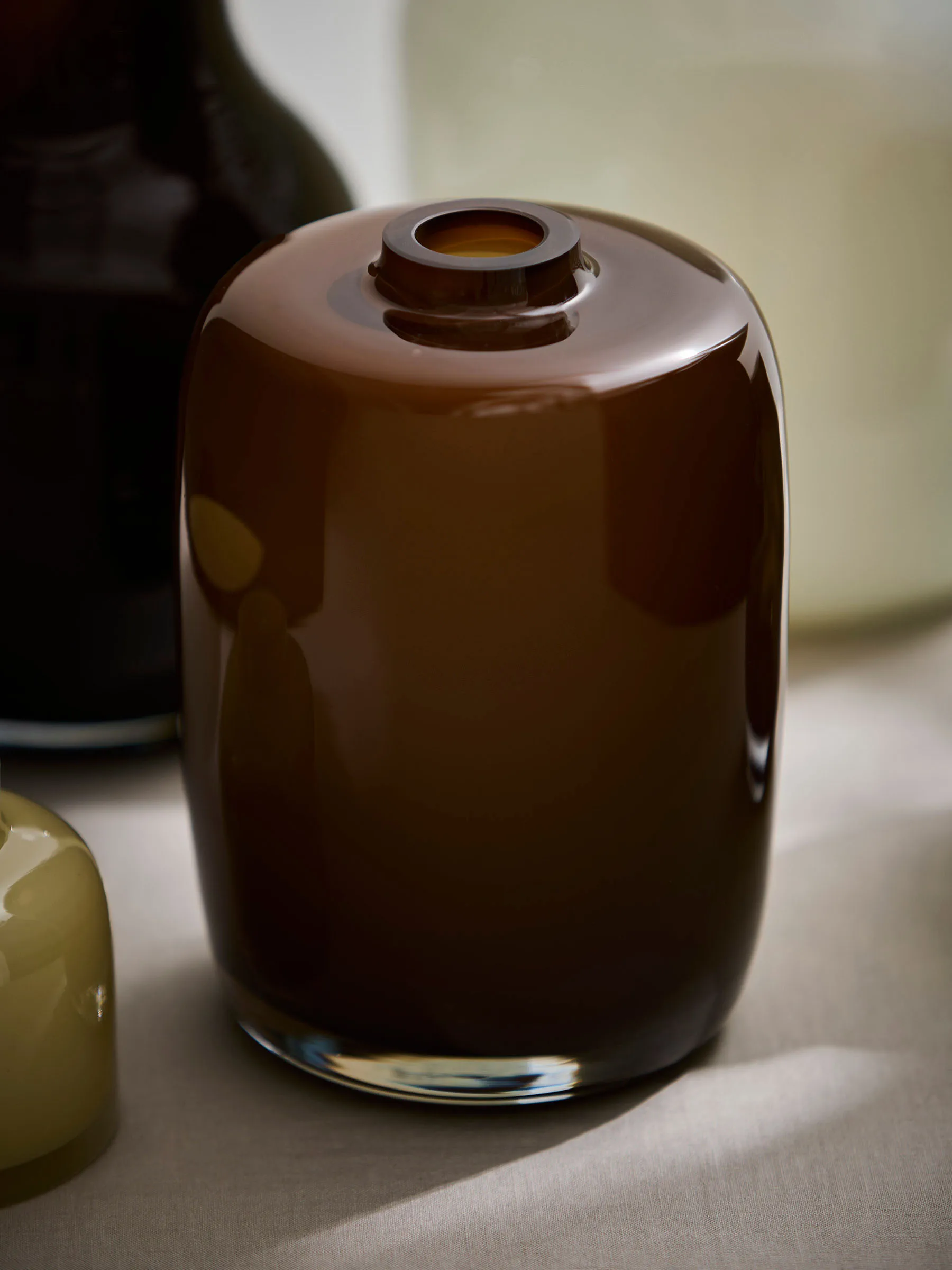 Verona 花瓶 tall 20 cm, Brown Tell Me More | テルミーモア