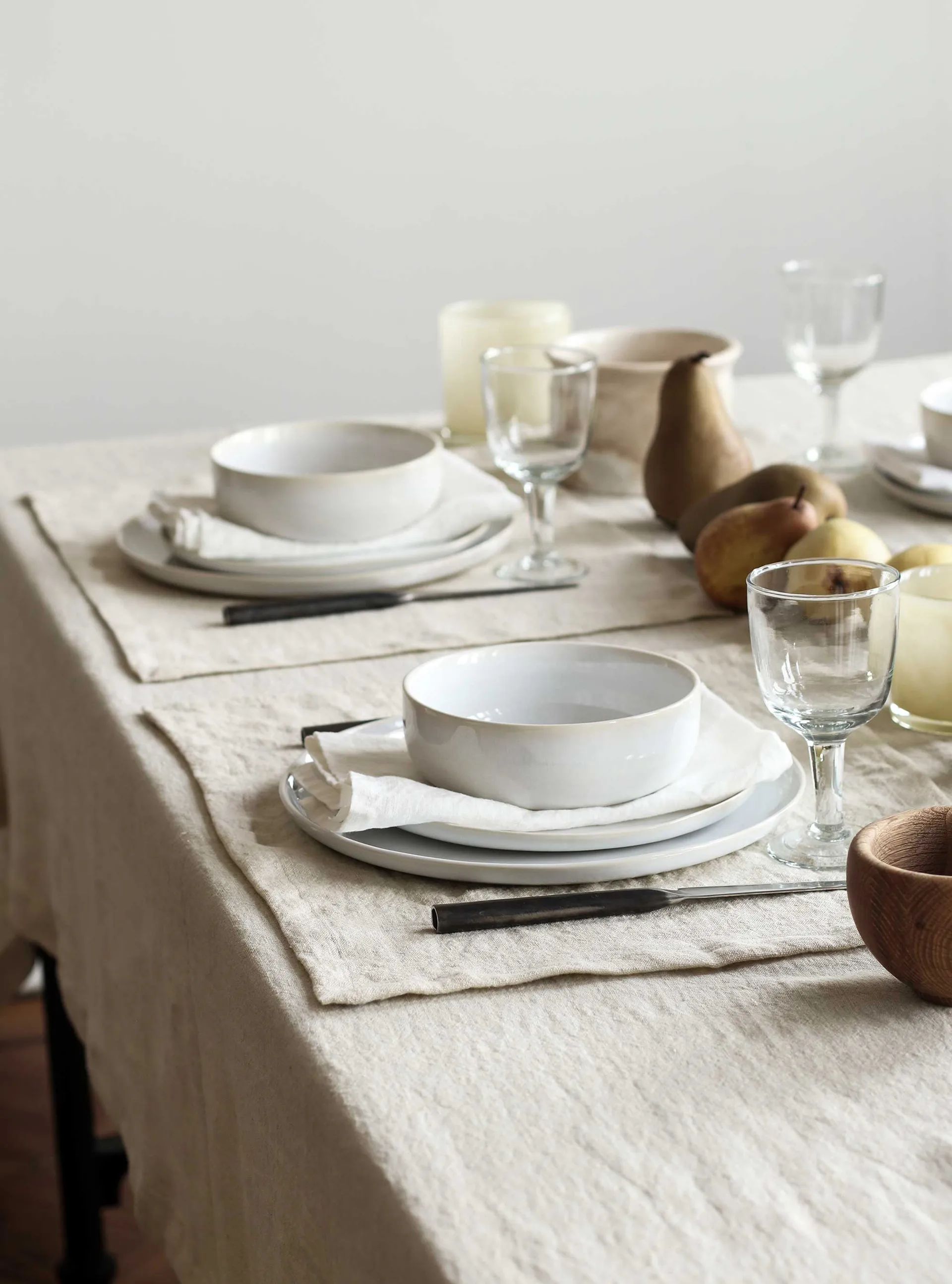 Vince プレート 27 cm, White Tell Me More | テルミーモア