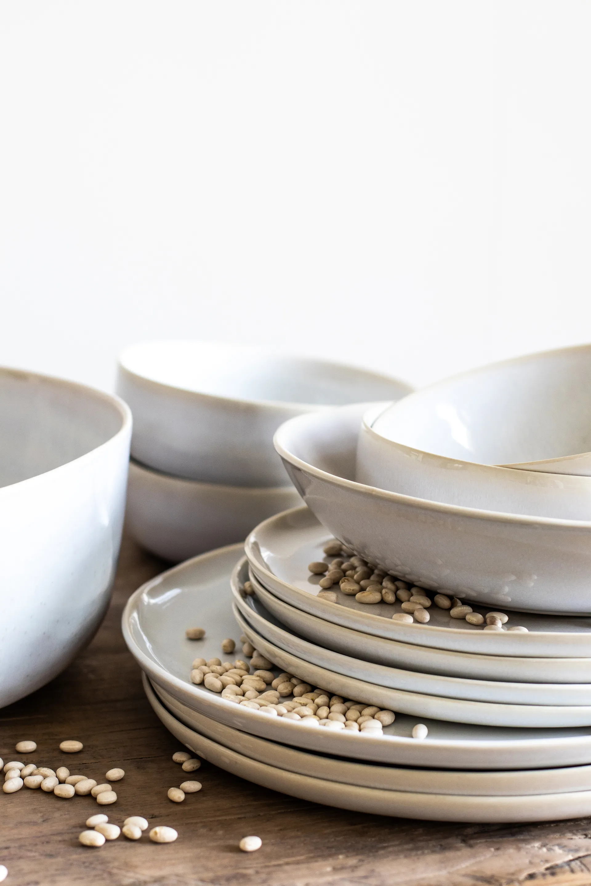 Vince プレート 27 cm, White Tell Me More | テルミーモア