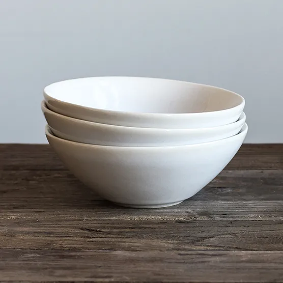 Vince ボウル M, White Tell Me More | テルミーモア