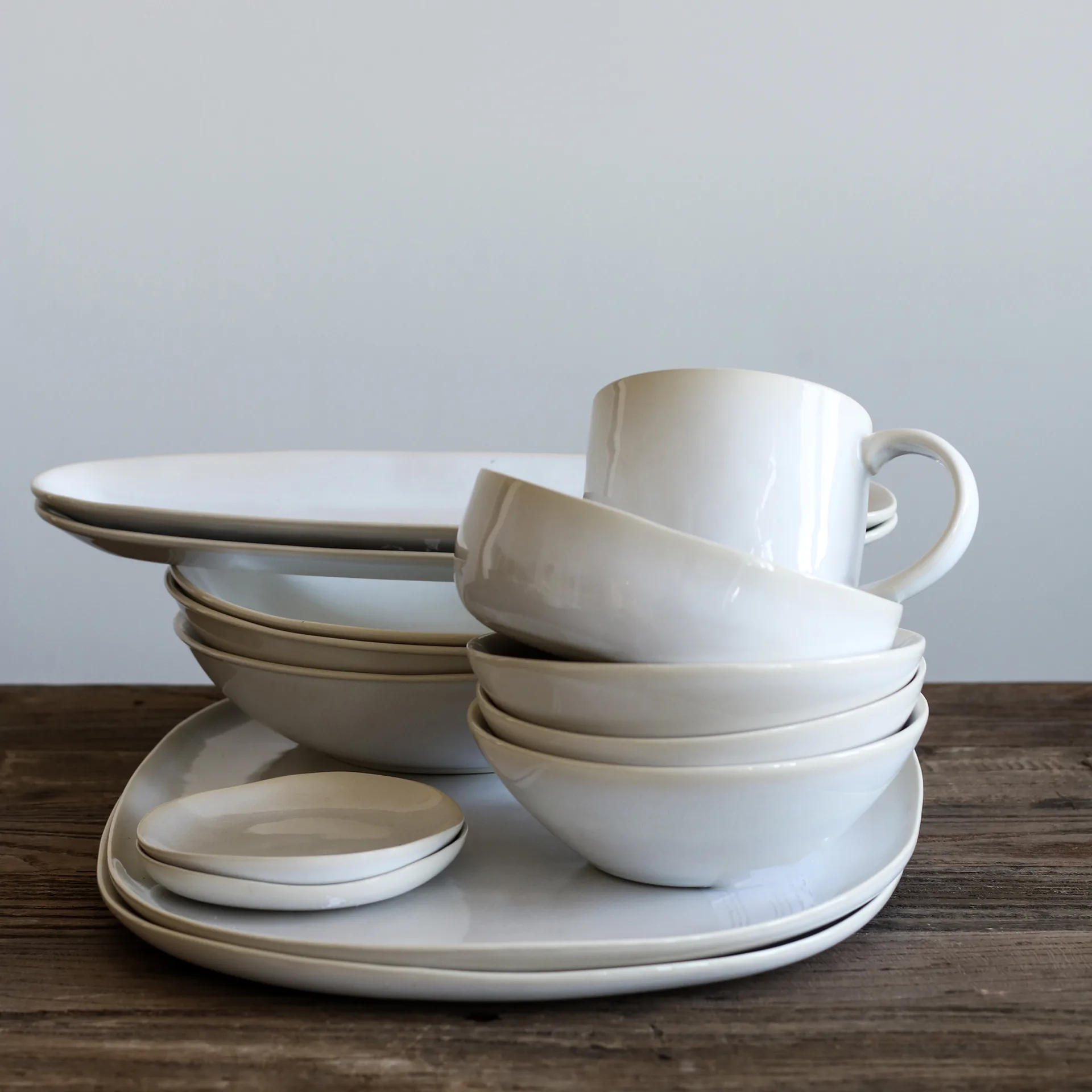 Vince ボウル M, White Tell Me More | テルミーモア