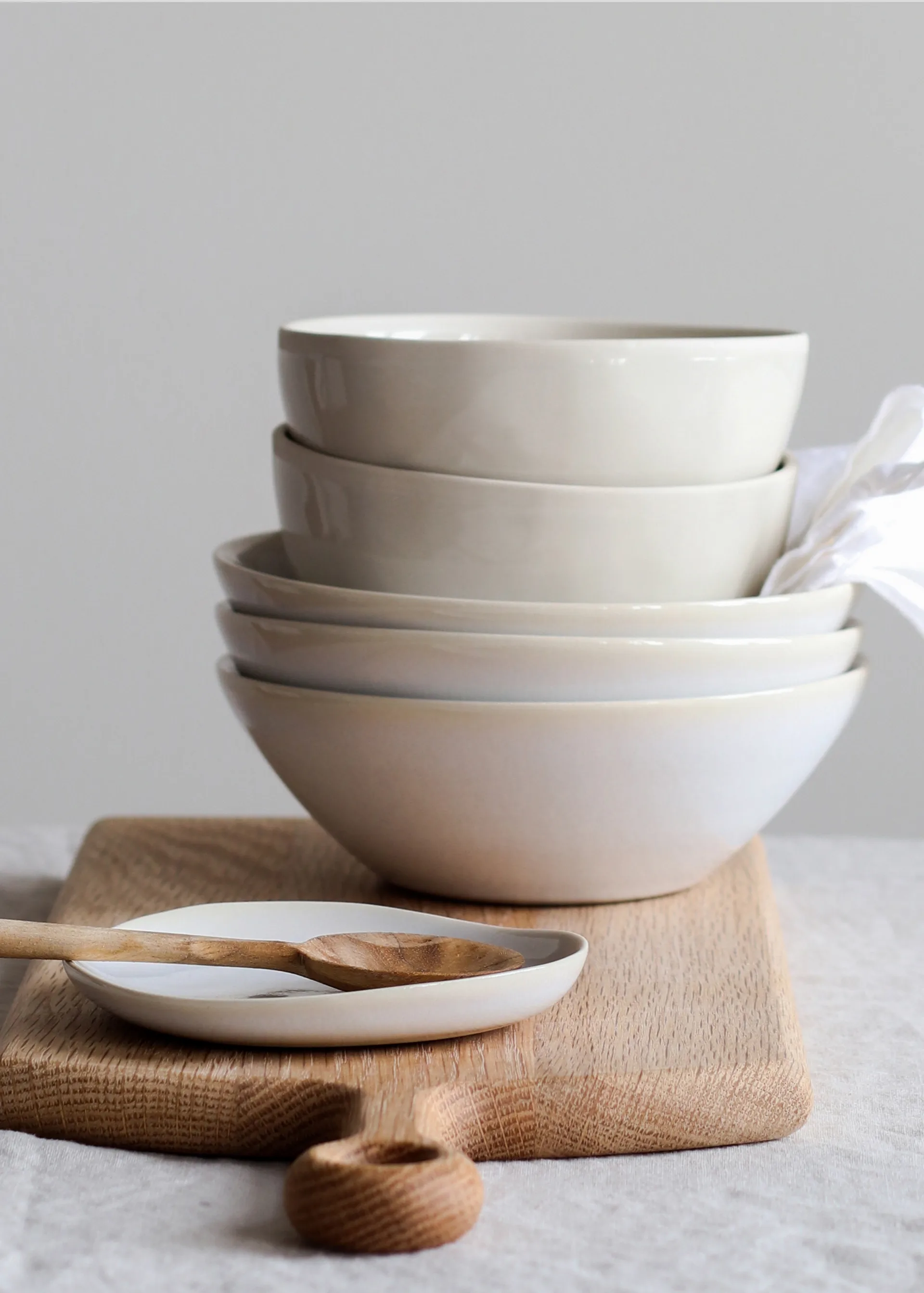 Vince ボウル M, White Tell Me More | テルミーモア