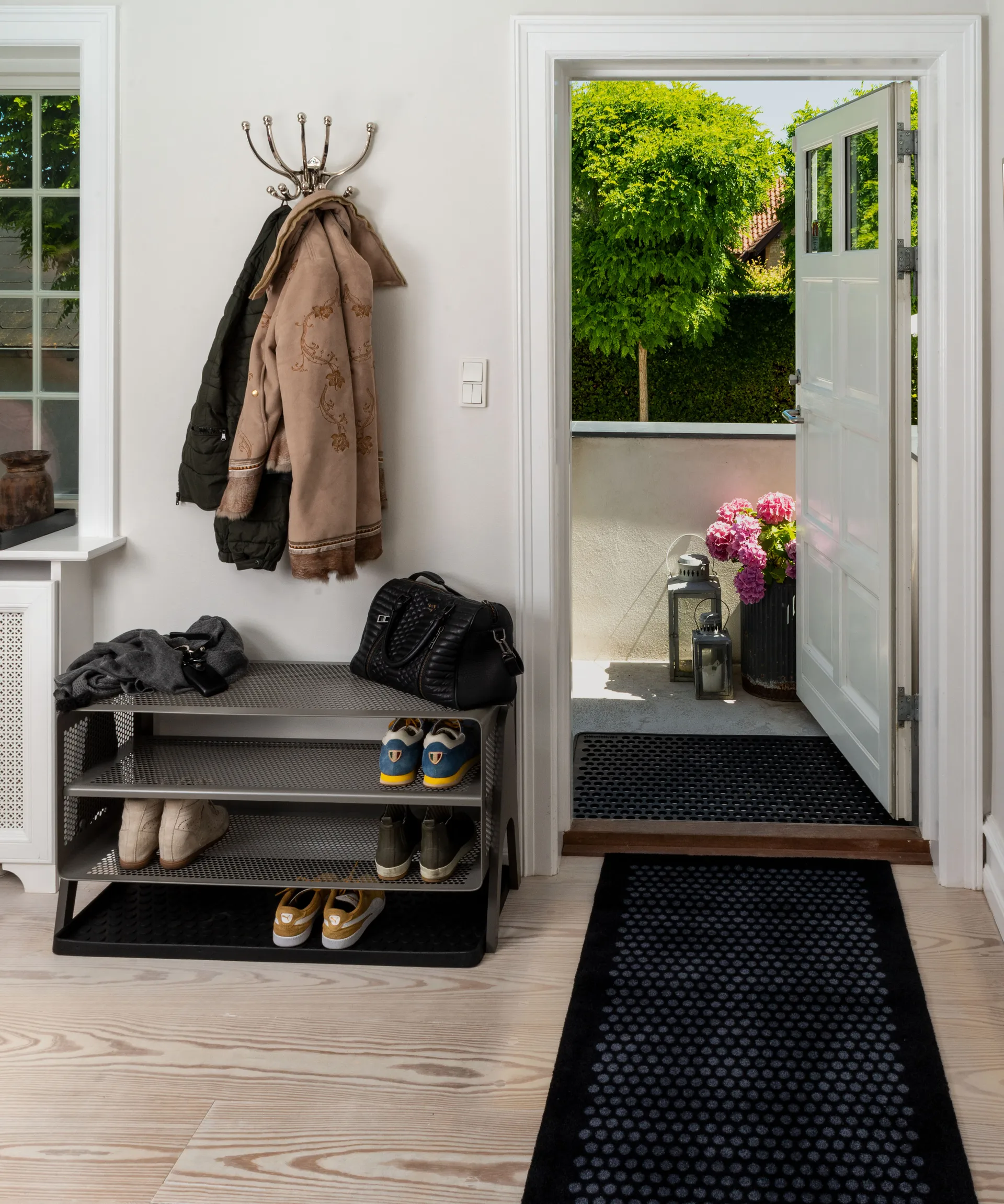 Dot ホールウェイラグ, Black. 67x120 cm tica copenhagen