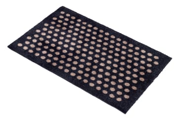 Dot ドアマット - Black-sand. 40x60 cm - tica copenhagen