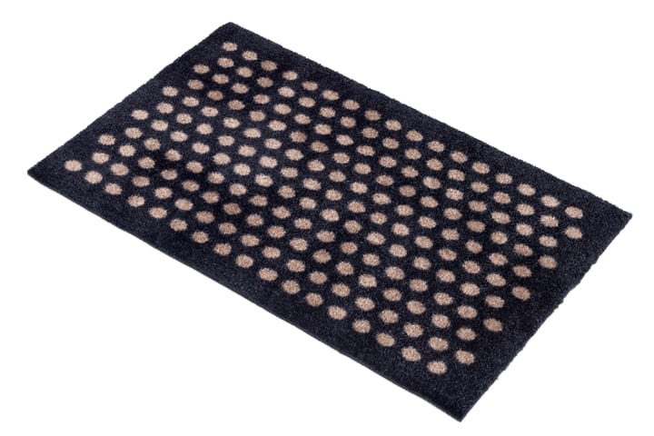 Dot ドアマット, Black-sand. 40x60 cm tica copenhagen