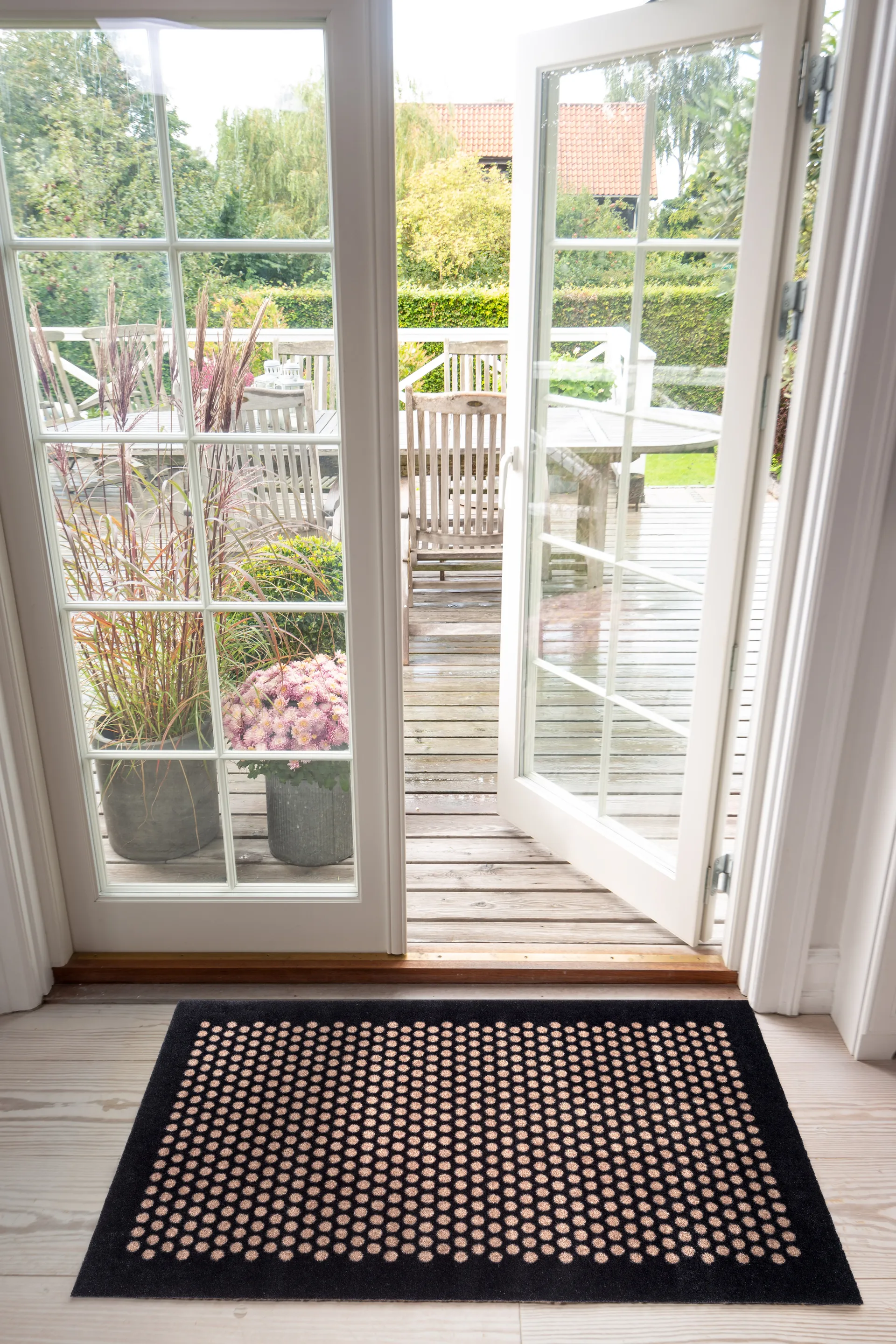 Dot ホールウェイラグ, Black-sand. 67x120 cm tica copenhagen