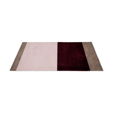 Stripes ホリゾンタルホールウェイラグ - Bordeaux-rose-sand, 67x120 cm - tica copenhagen
