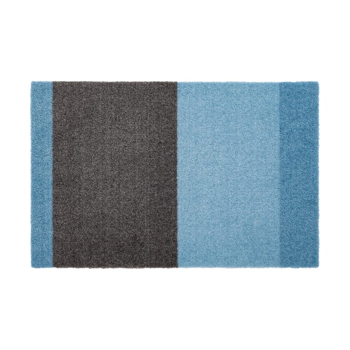 Stripes by tica. horizontal. ドアマット - Blue-steel grey. 40x60 cm - tica copenhagen