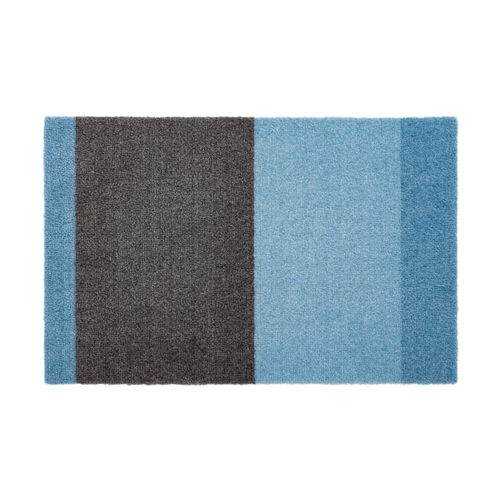 Stripes by tica. horizontal. ドアマット - Blue-steel grey. 40x60 cm - Tica copenhagen